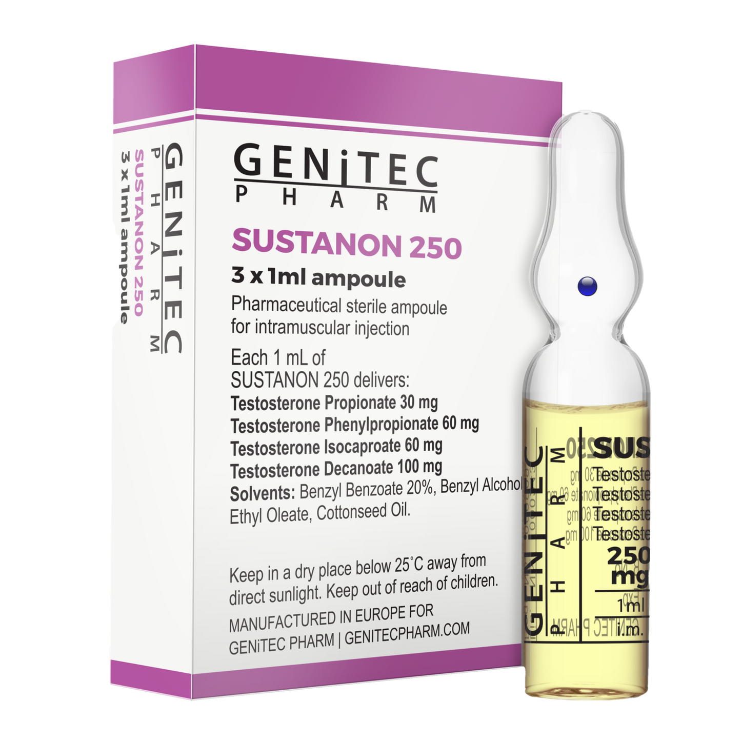 3x 1ml Sustanon 250 GP